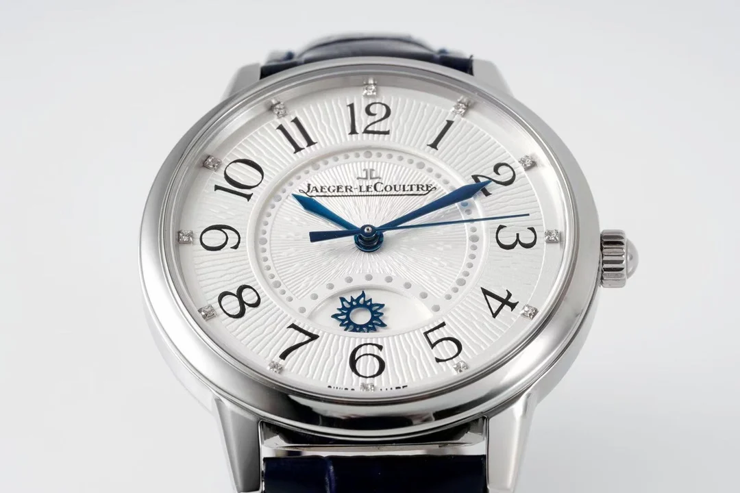 Jaeger-LeCoultre Rendez-Vous Steel — photographed off the sweep