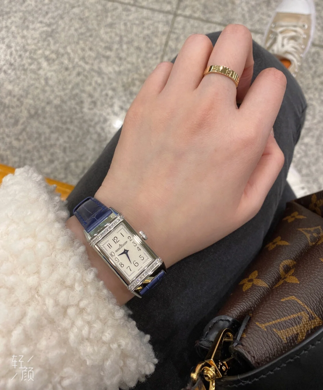 Jaeger-LeCoultre Reverso — photographed off the sweep