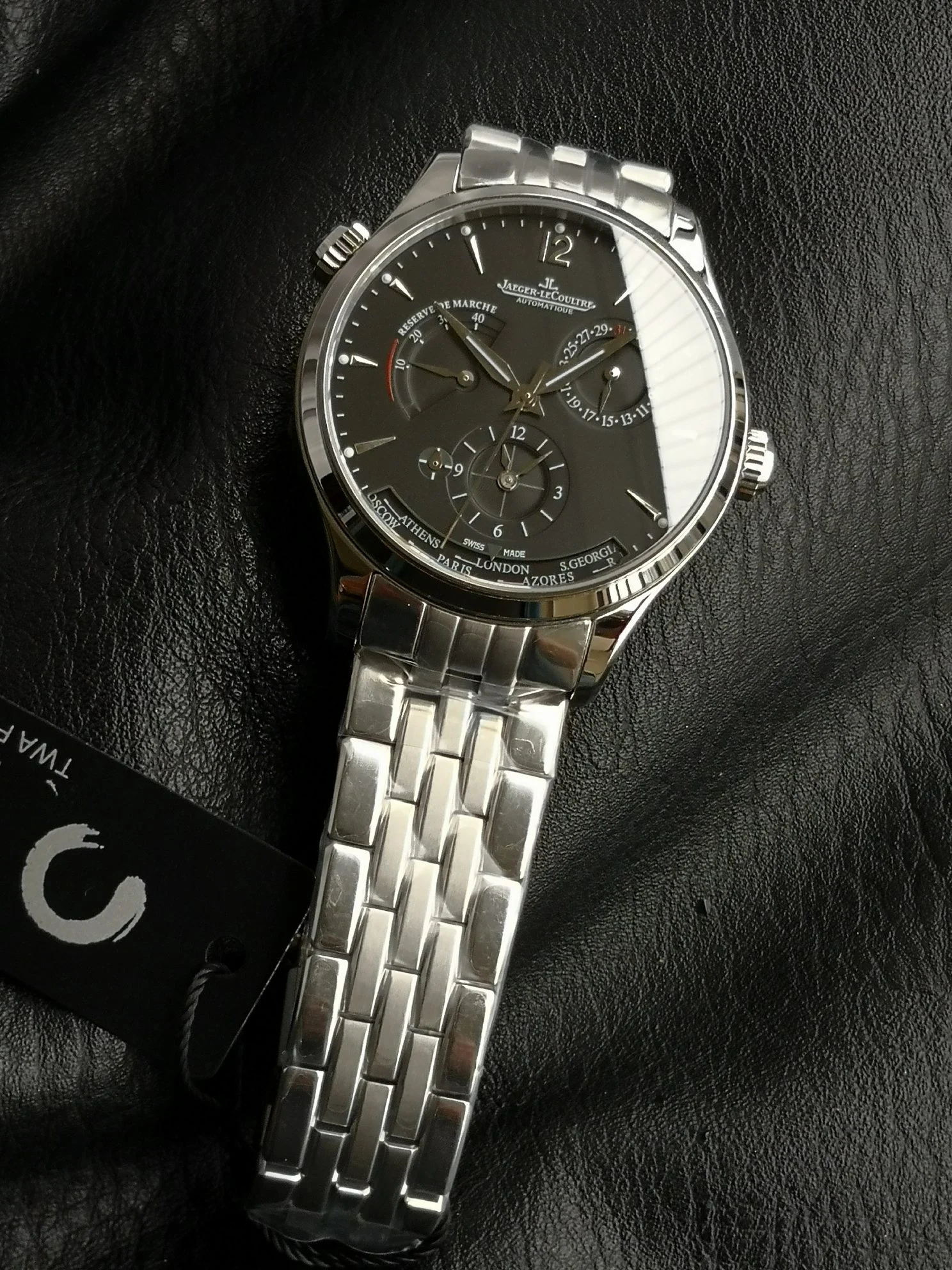 Jaeger-LeCoultre Rose Gold 42mm — photographed off the sweep