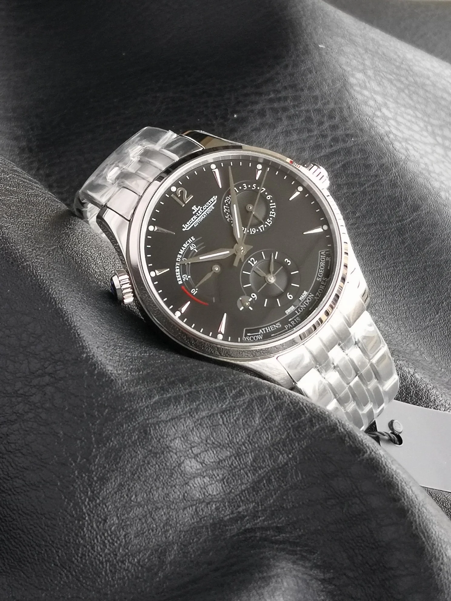 Jaeger-LeCoultre Rose Gold 42mm — photographed off the sweep