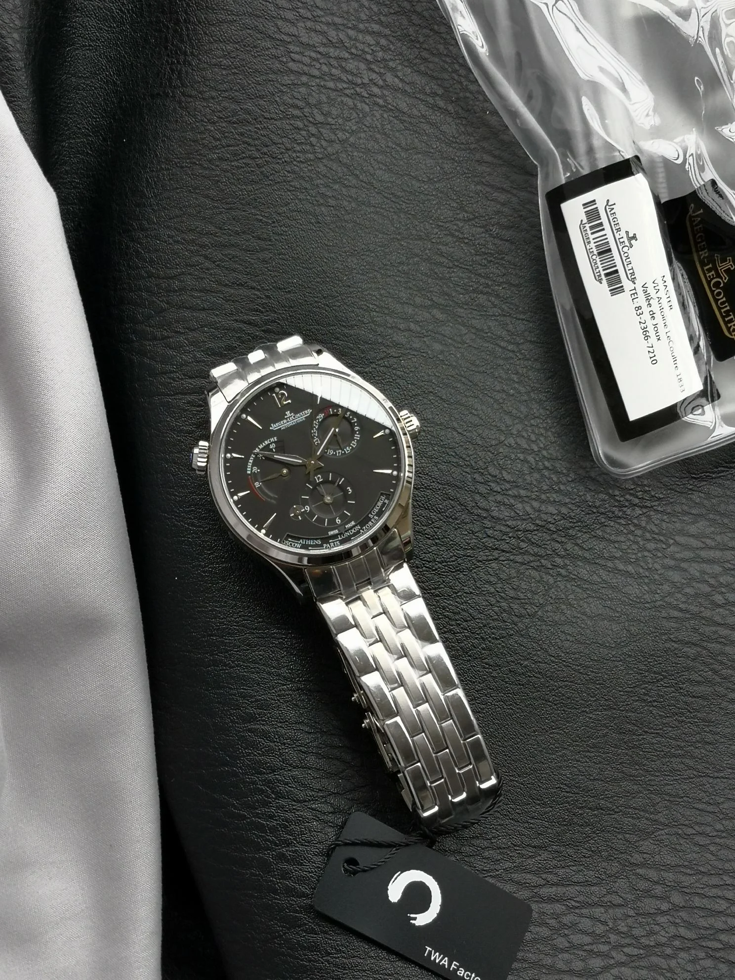 Jaeger-LeCoultre Rose Gold 42mm — photographed off the sweep