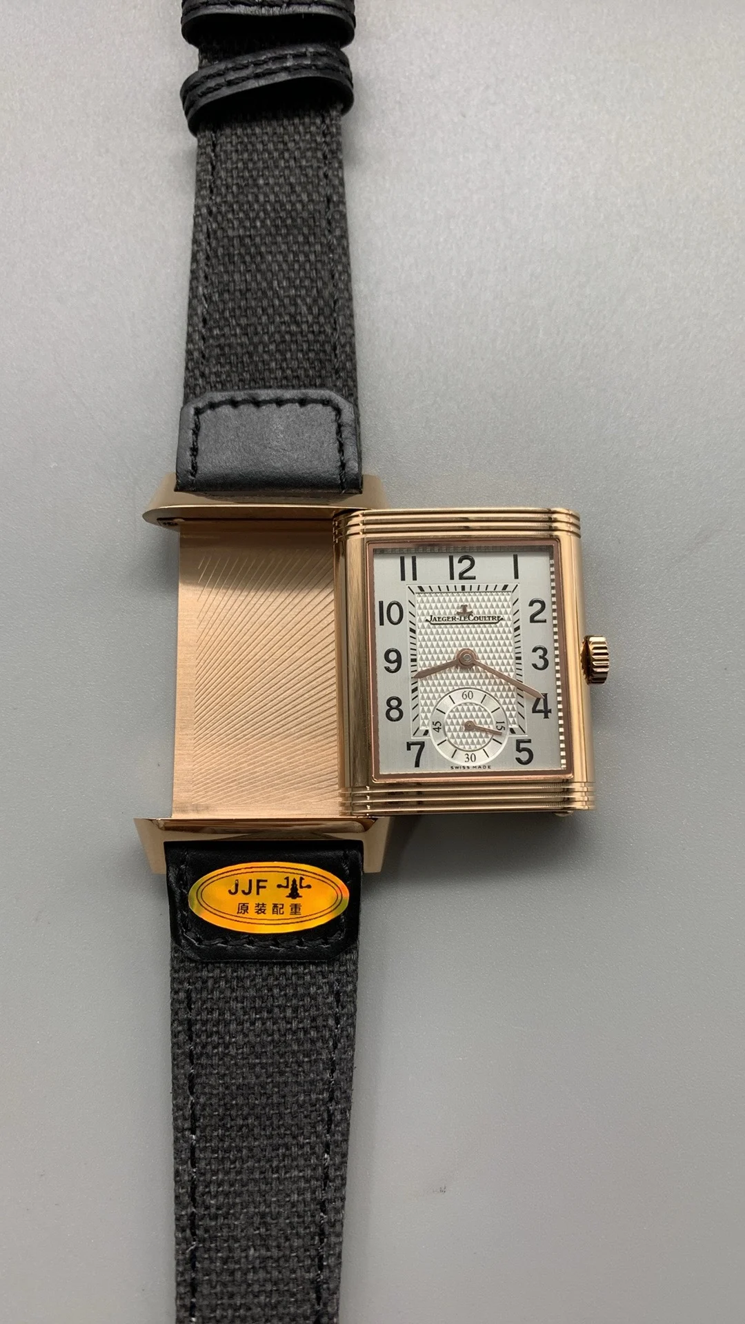 Jaeger-LeCoultre Rose Gold — photographed off the sweep