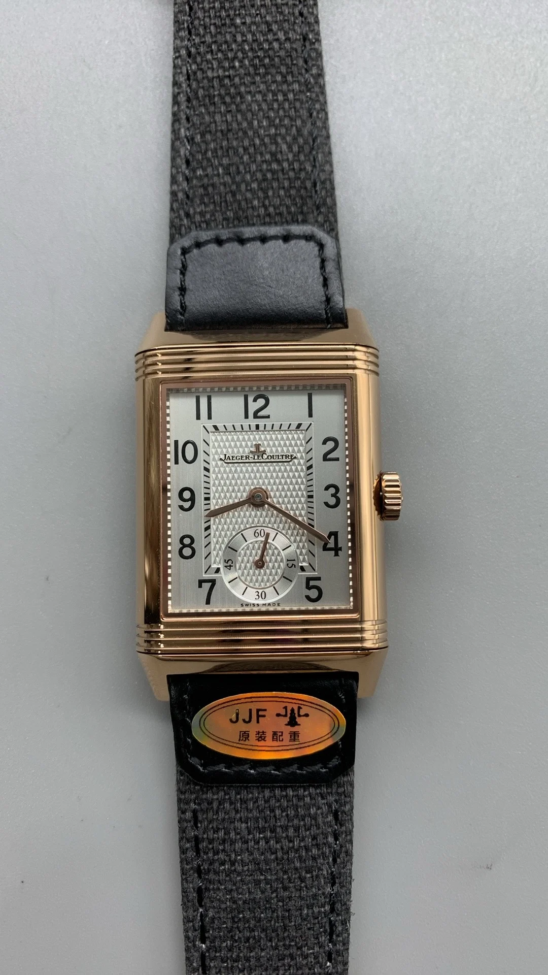 Jaeger-LeCoultre Rose Gold — photographed off the sweep