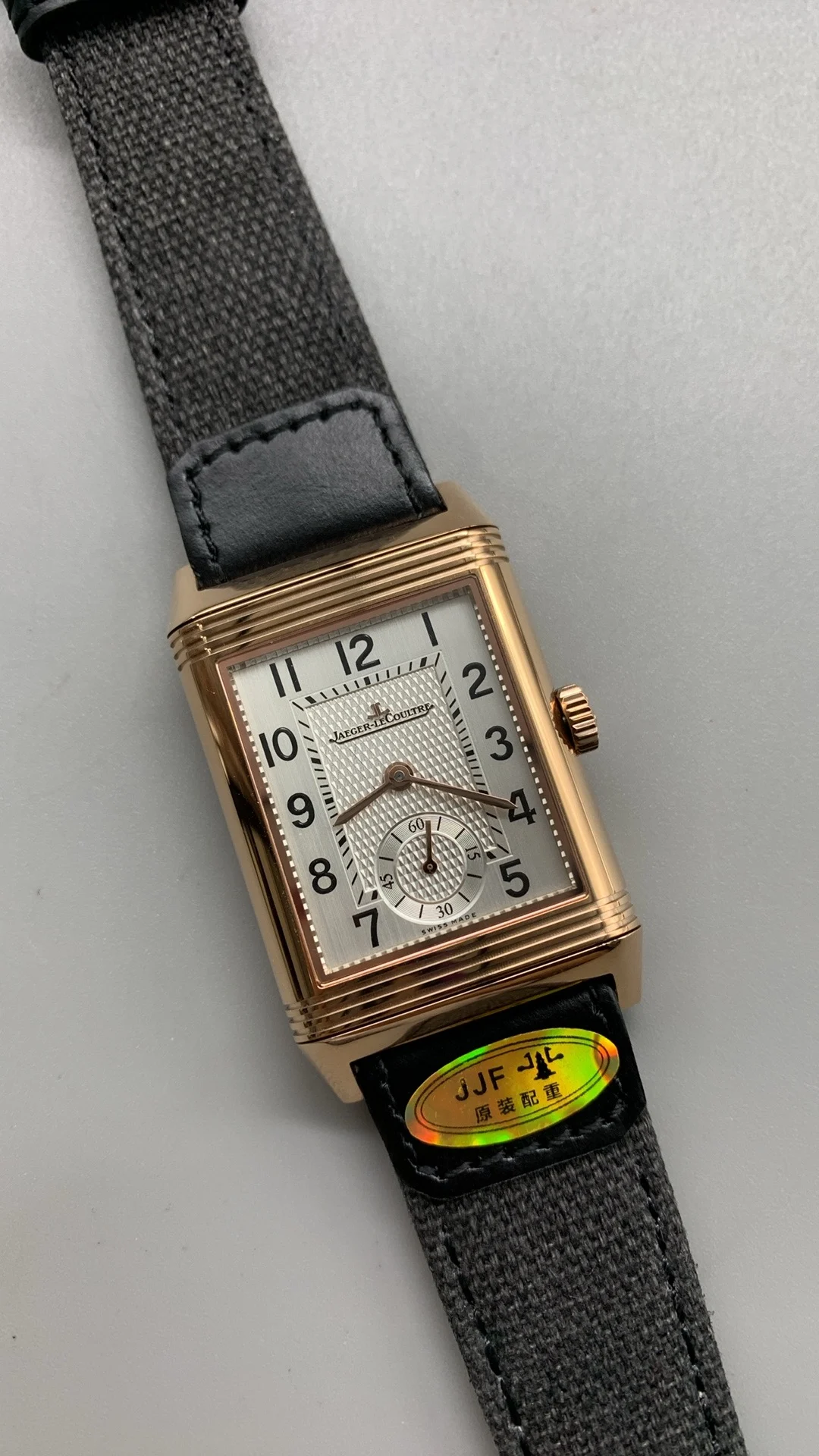 Jaeger-LeCoultre Rose Gold — photographed off the sweep