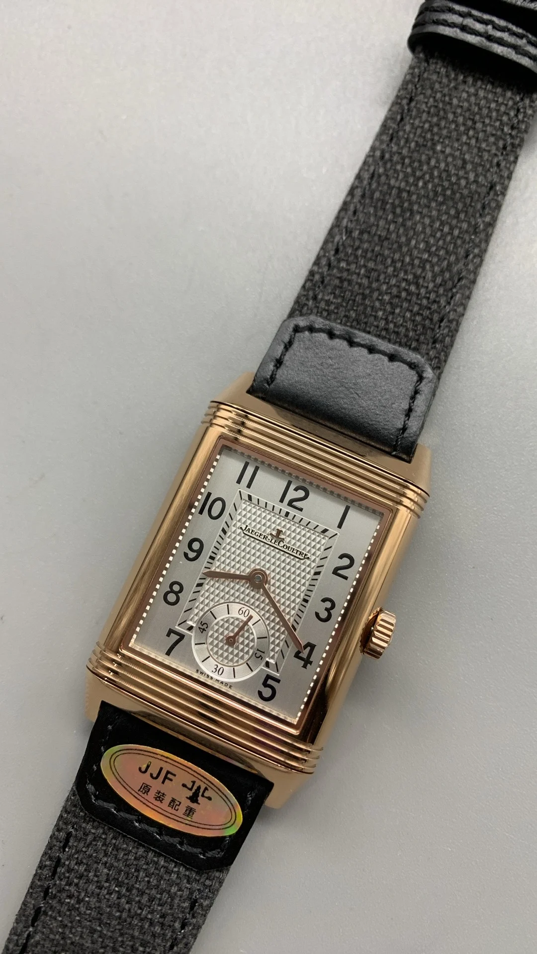 Jaeger-LeCoultre Rose Gold — photographed off the sweep