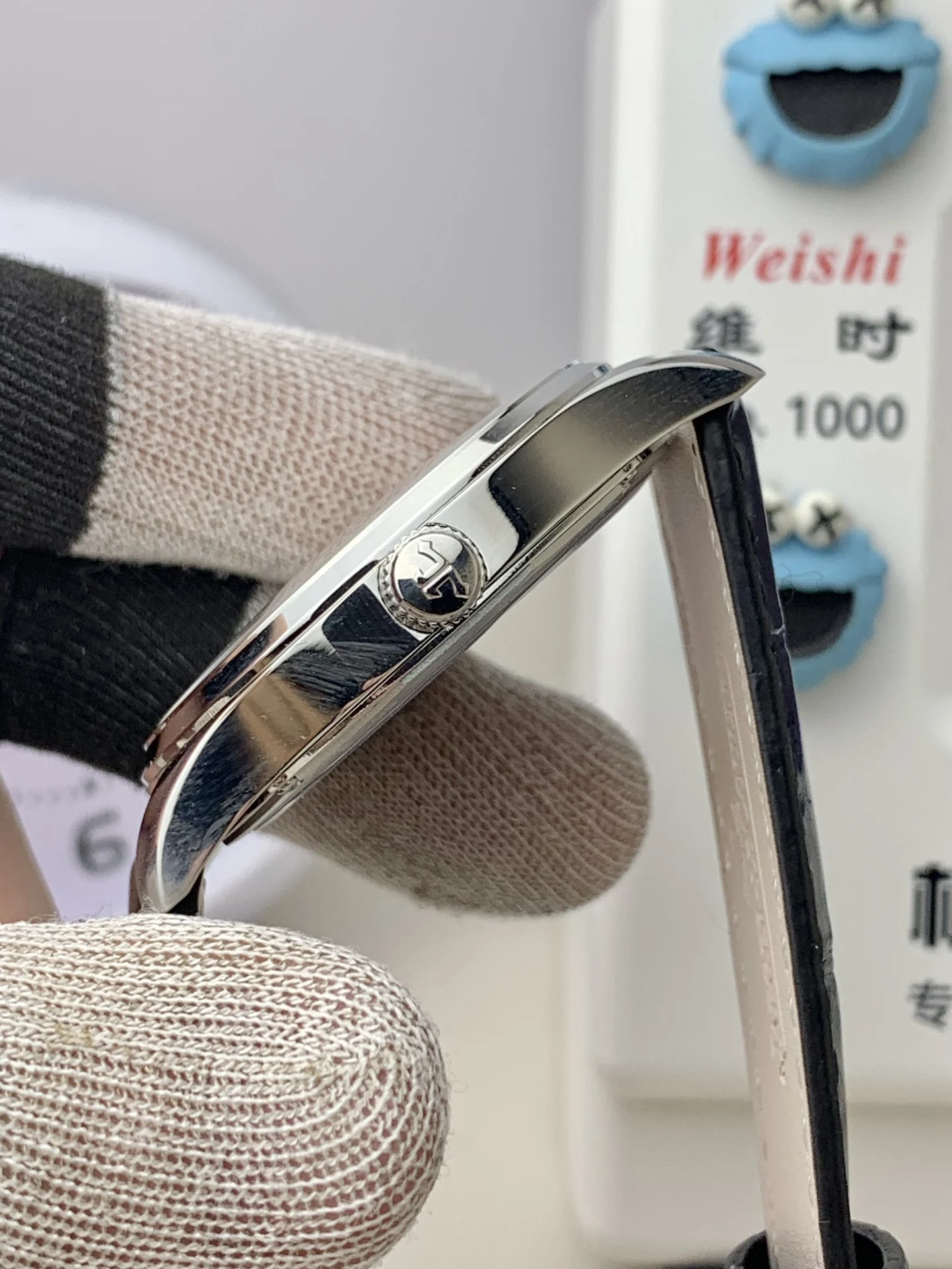 Jaeger-LeCoultre Steel 39mm — photographed off the sweep