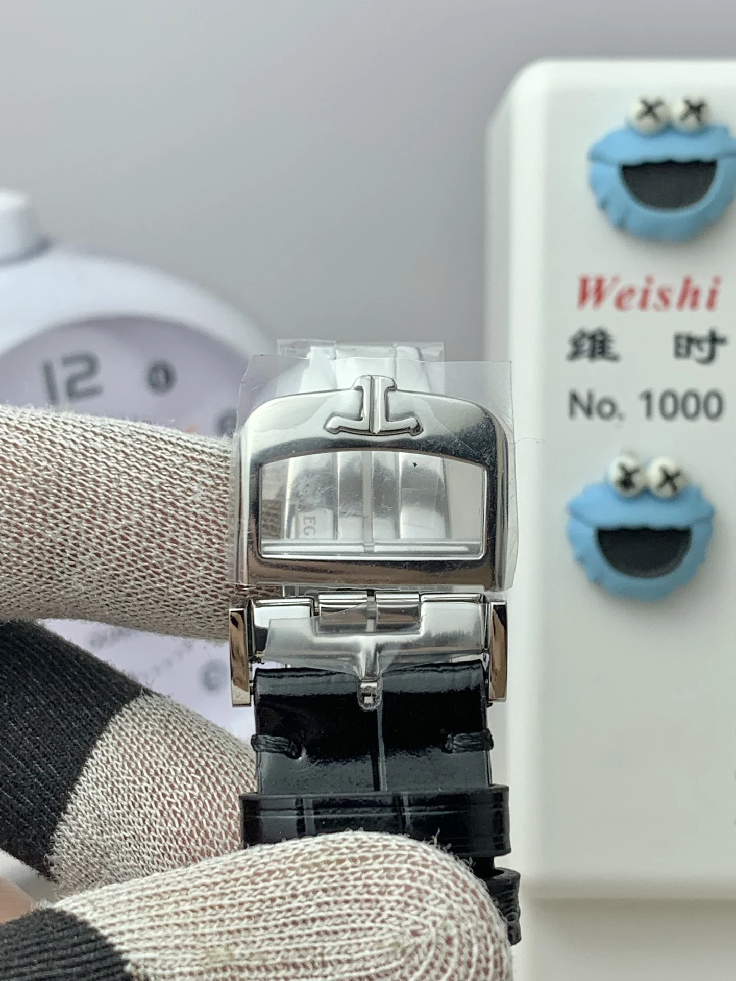 Jaeger-LeCoultre Steel 39mm — photographed off the sweep