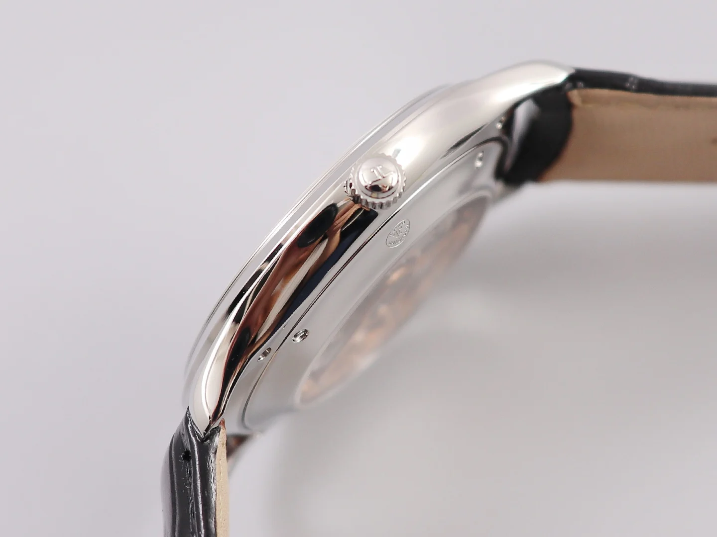 Jaeger-LeCoultre Steel 40mm — photographed off the sweep