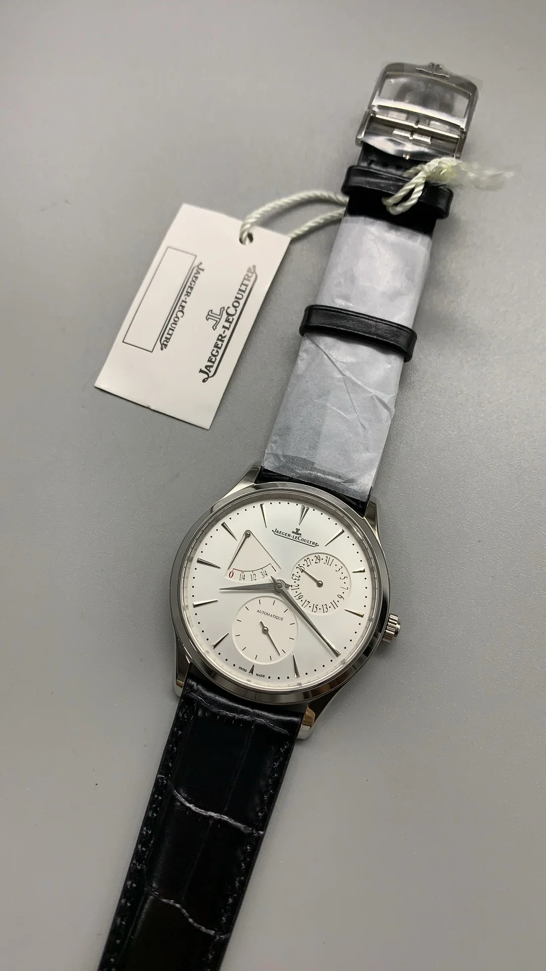 Jaeger-LeCoultre, The Clown, the best version — photographed off the sweep