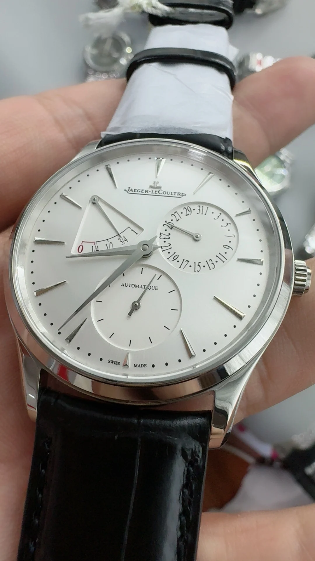 Jaeger-LeCoultre, The Clown, the best version — photographed off the sweep