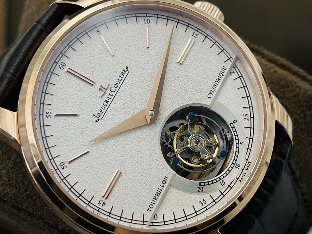 Jaeger-LeCoultre Tourbillon — photographed off the sweep