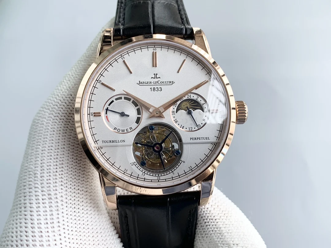 Jaeger-LeCoultre Tourbillon 42mm — photographed off the sweep