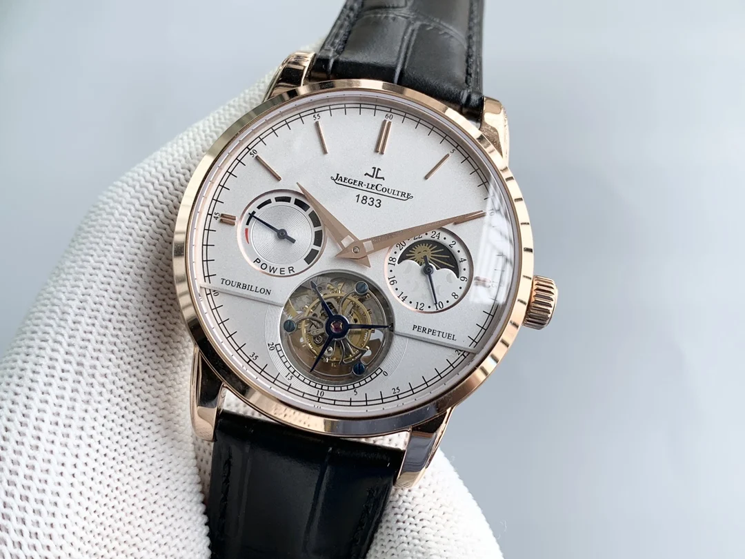 Jaeger-LeCoultre Tourbillon 42mm — photographed off the sweep