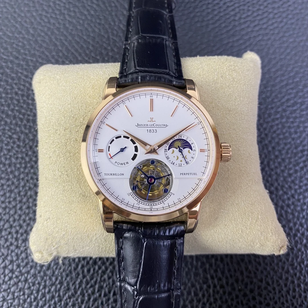 Jaeger-LeCoultre Tourbillon 42mm — photographed off the sweep