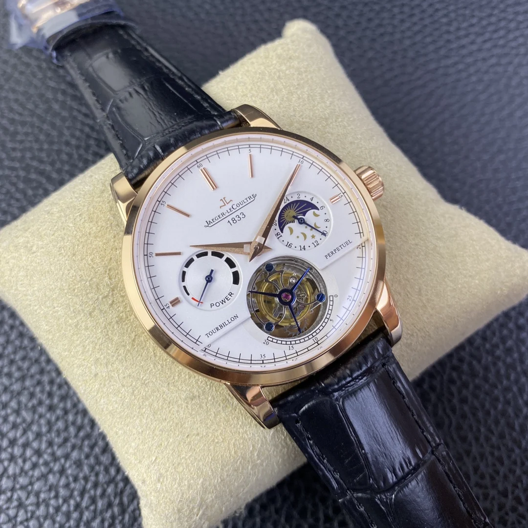Jaeger-LeCoultre Tourbillon 42mm — photographed off the sweep