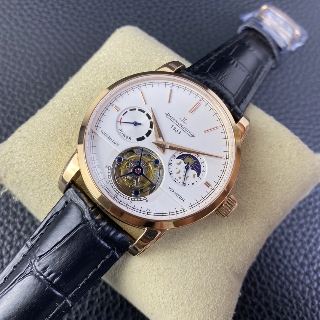 Jaeger-LeCoultre Tourbillon 42mm — photographed off the sweep