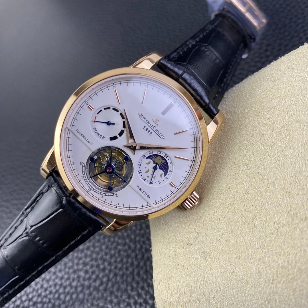 Jaeger-LeCoultre Tourbillon 42mm — photographed off the sweep