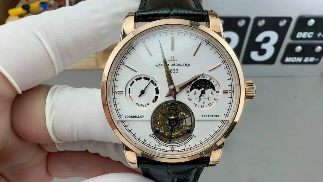Jaeger-LeCoultre Tourbillon — photographed off the sweep
