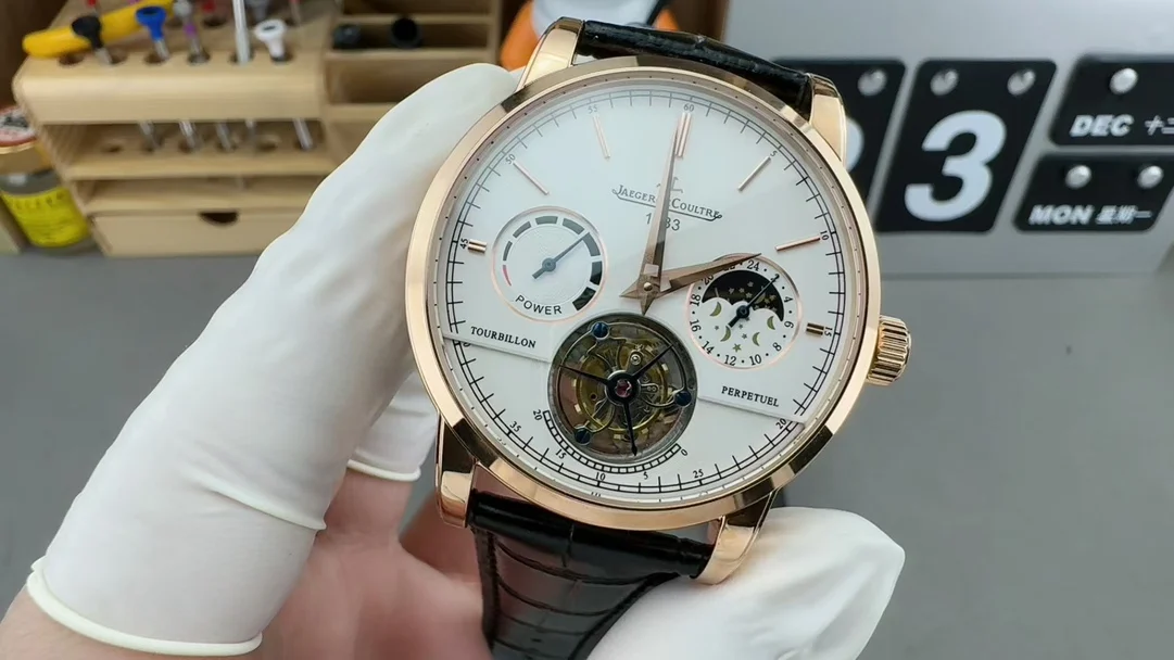 Jaeger-LeCoultre Tourbillon — photographed off the sweep