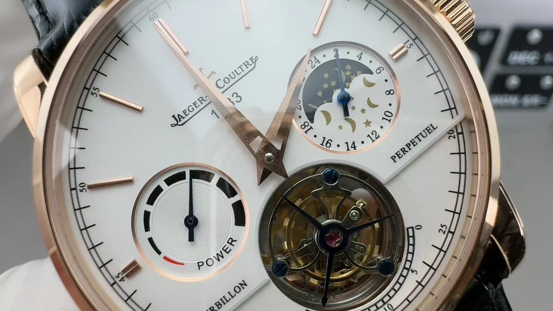Jaeger-LeCoultre Tourbillon — photographed off the sweep