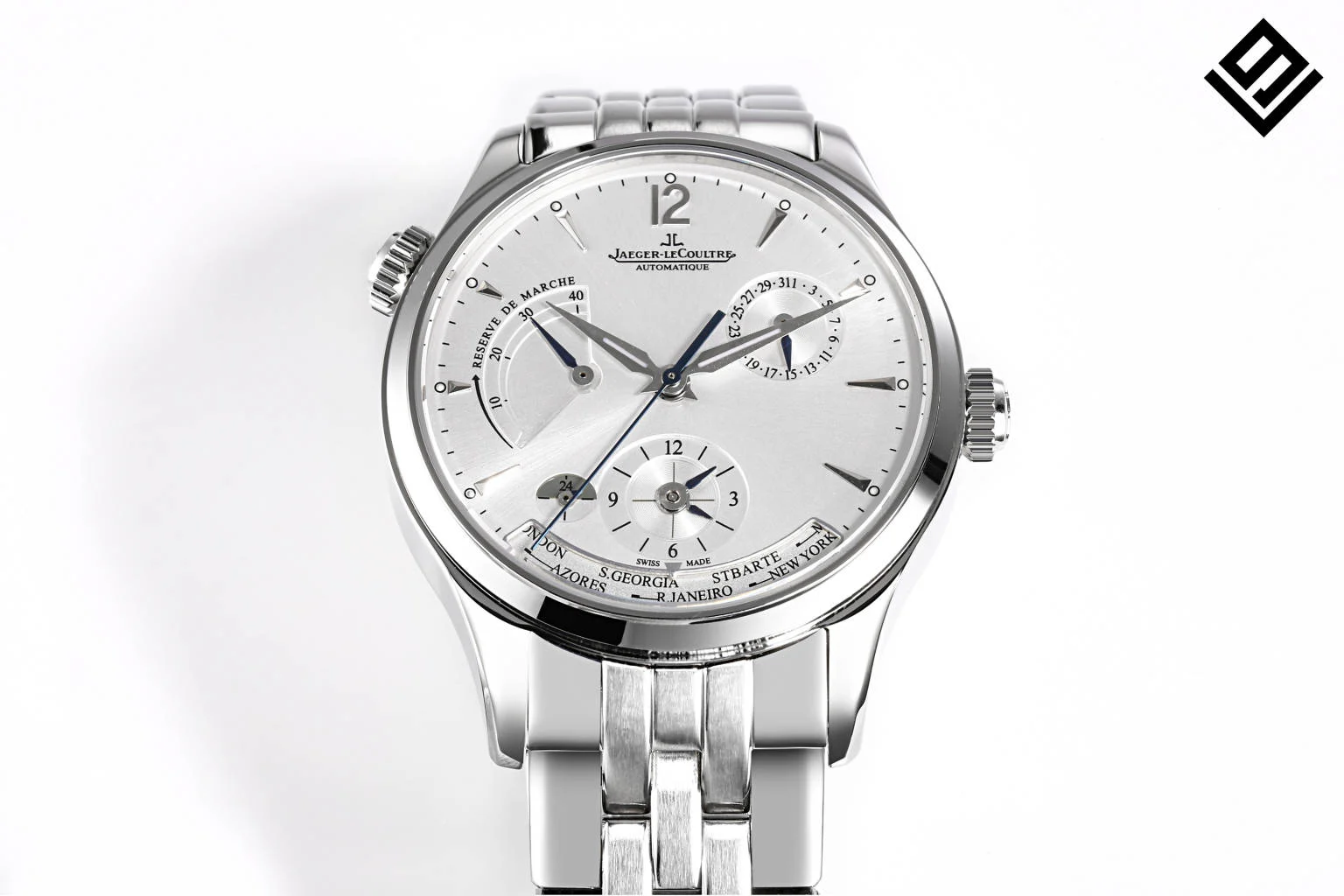 Jaeger-LeCoultre World Time Steel 39mm — detail