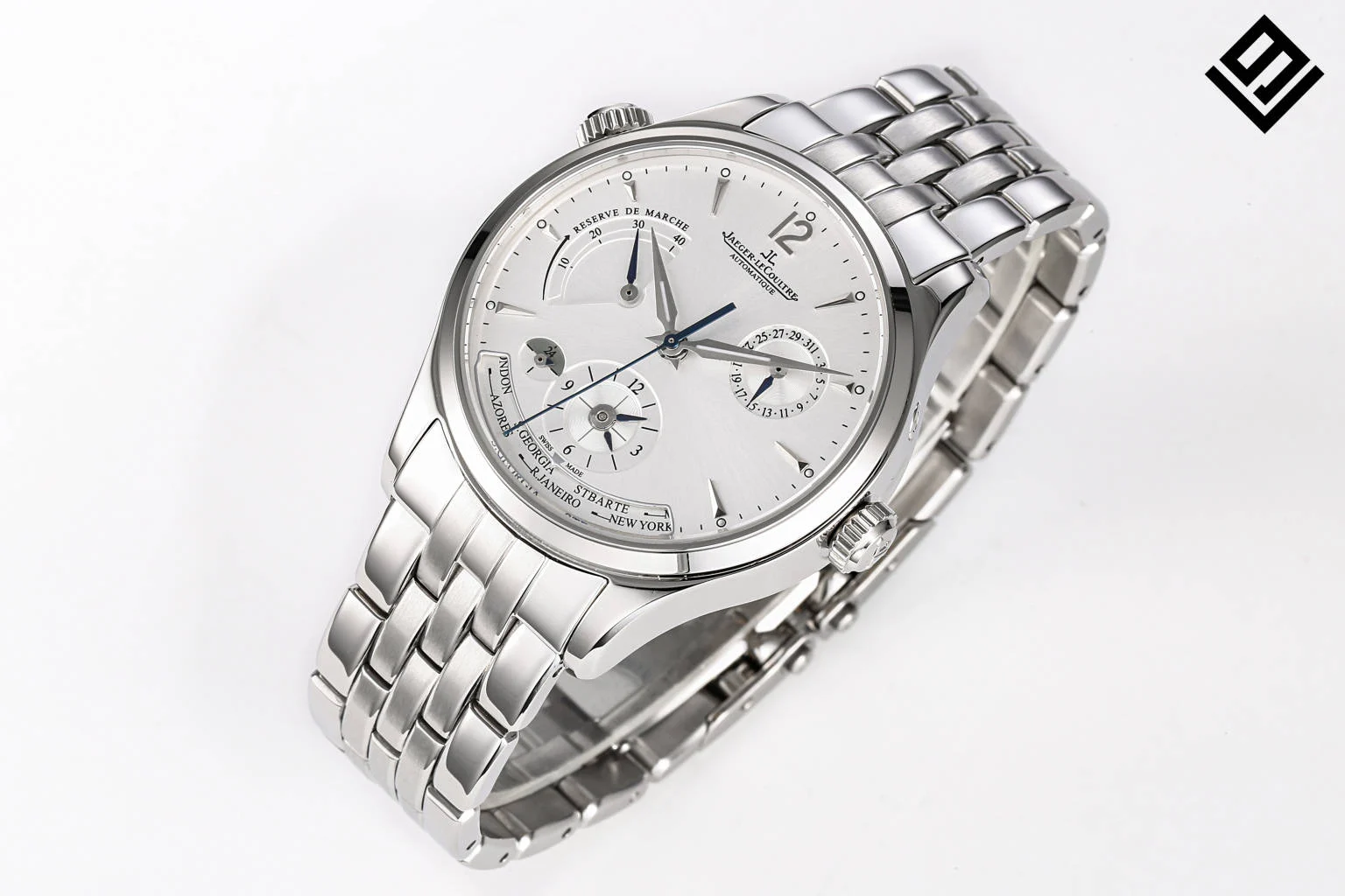 Jaeger-LeCoultre World Time Steel 39mm — detail
