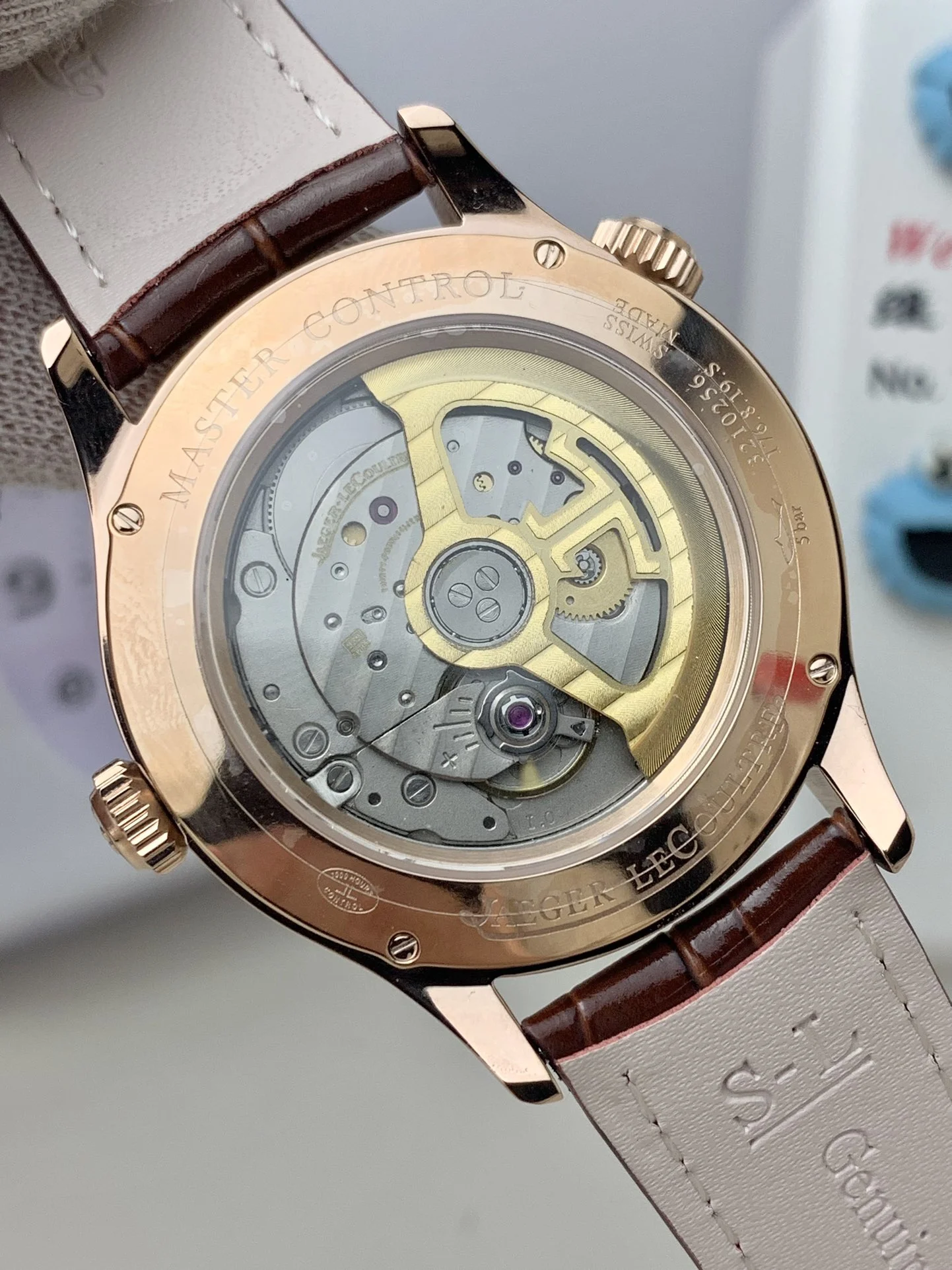 Jaeger-LeCoultre World Time — photographed off the sweep
