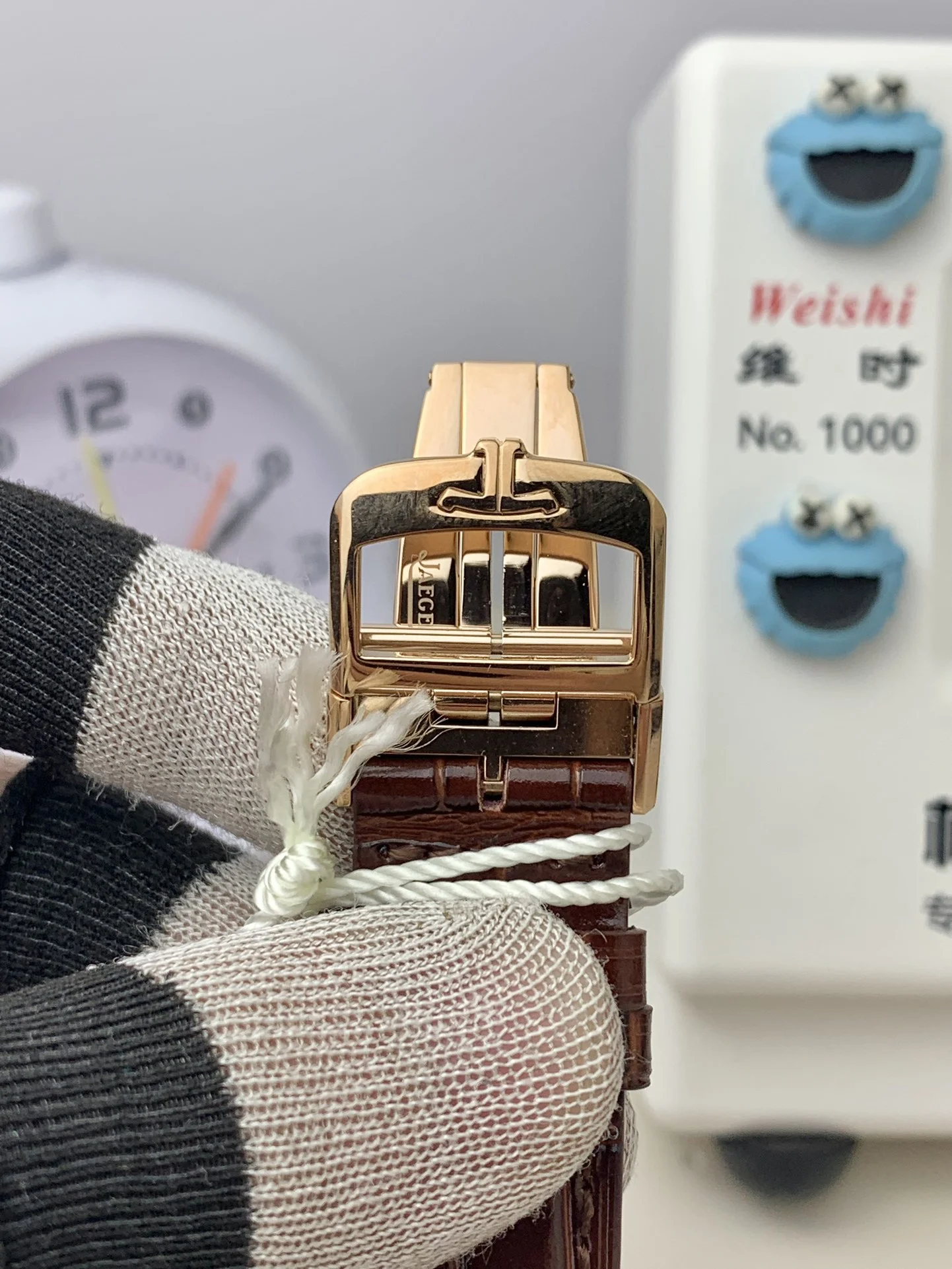 Jaeger-LeCoultre World Time — photographed off the sweep