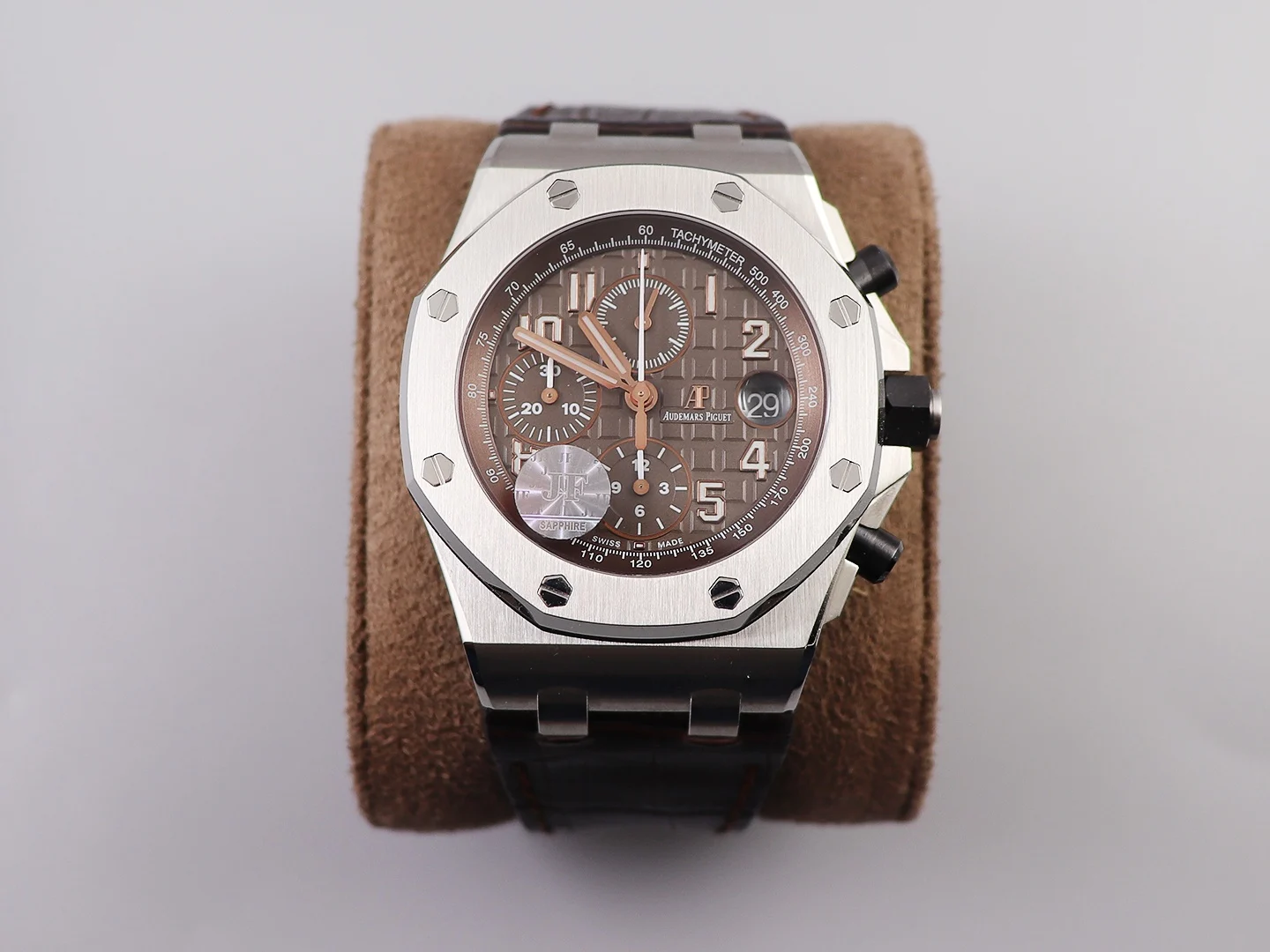 JF A "12H Chronograph Collection A Brown "Havana" 42mm