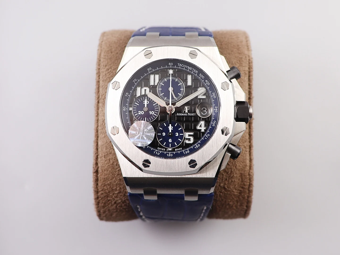 JF A. "12H Chronograph Collection A" Havana Collection (Black