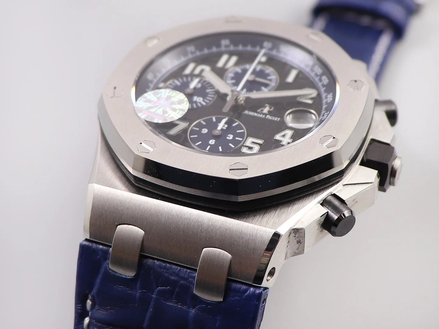 JF A. "12H Chronograph Collection A" Havana Collection (Black — photographed off the sweep