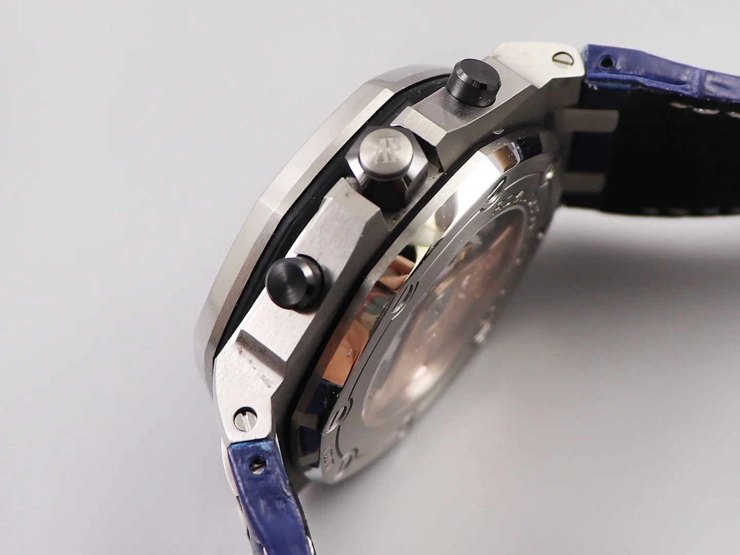 JF A. "12H Chronograph Collection A" Havana Collection (Black — photographed off the sweep