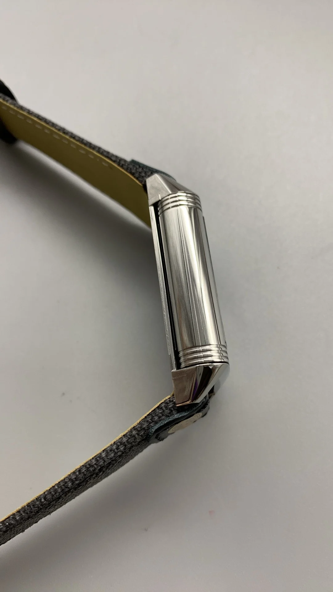 jjf, Jaeger-LeCoultre flip — photographed off the sweep