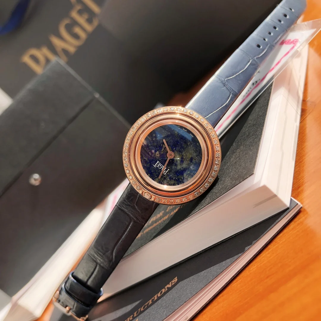 Lapis Lazuli Blue Dial — photographed off the sweep