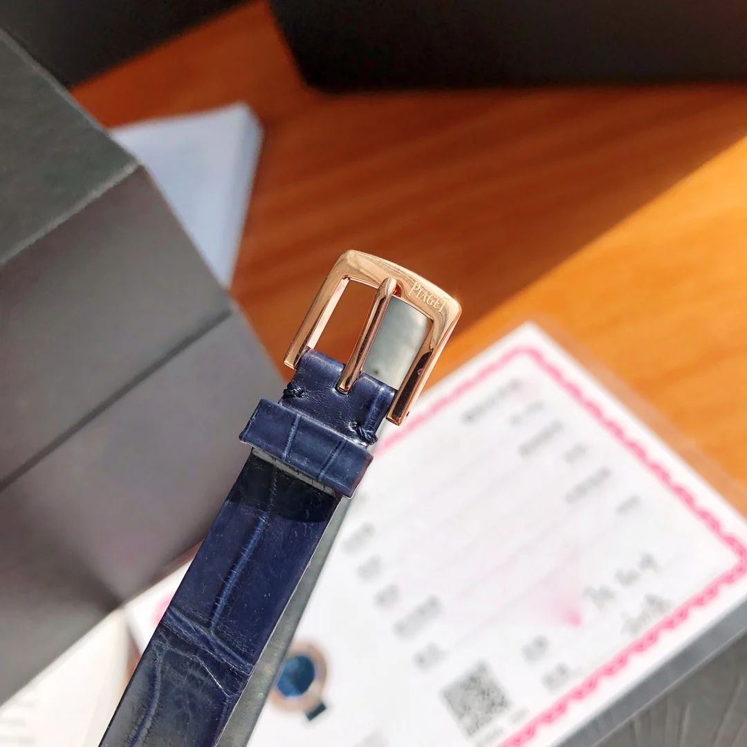 Lapis Lazuli Blue Dial — photographed off the sweep