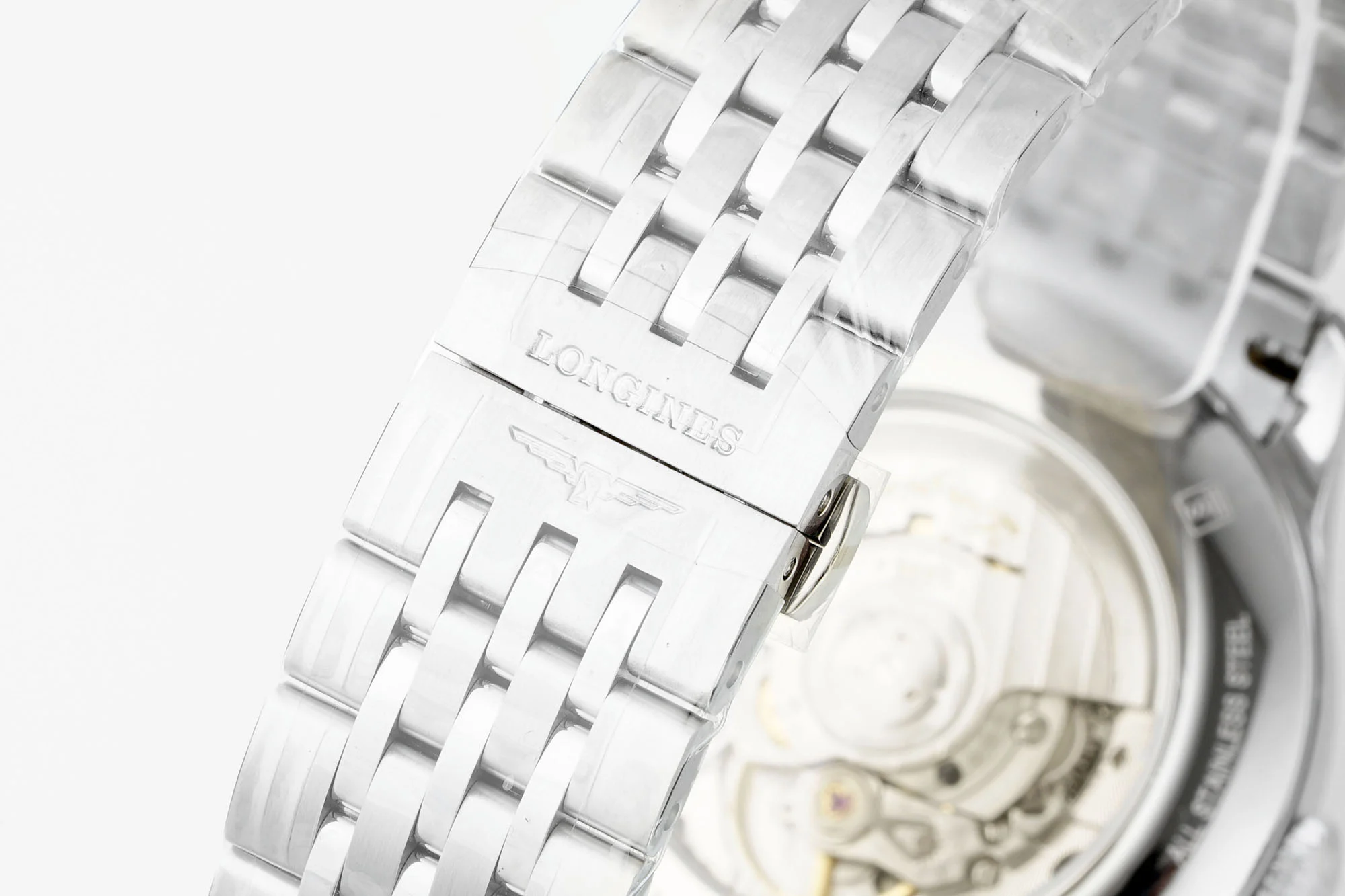 Longines 40mm — photographed off the sweep