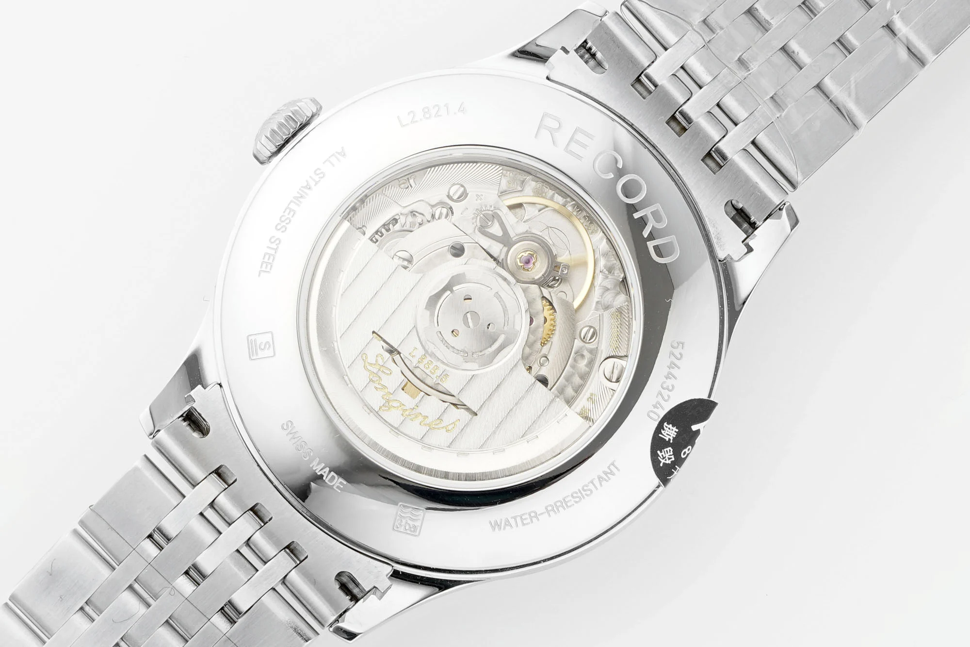 Longines 40mm — photographed off the sweep