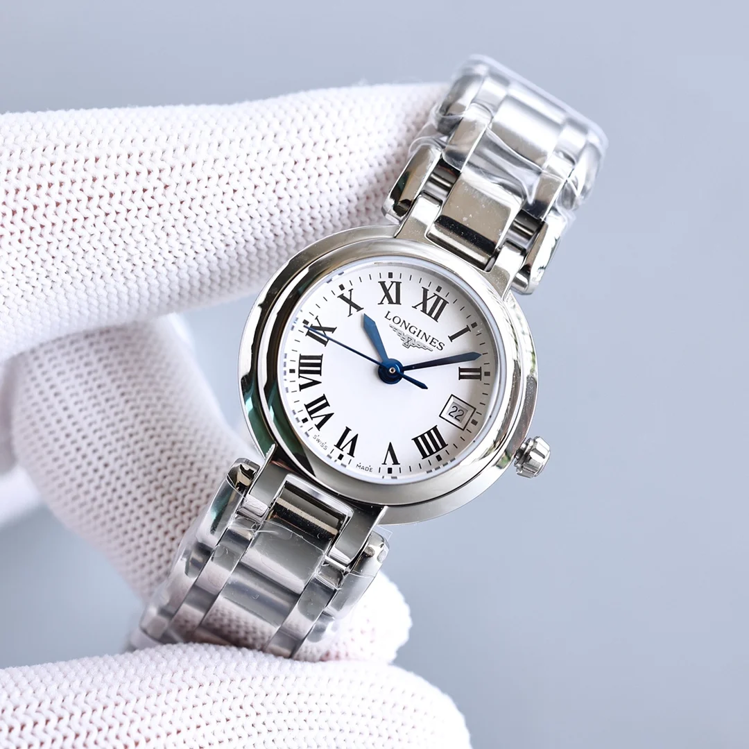 Longines Blue Dial 26.5mm — photographed off the sweep