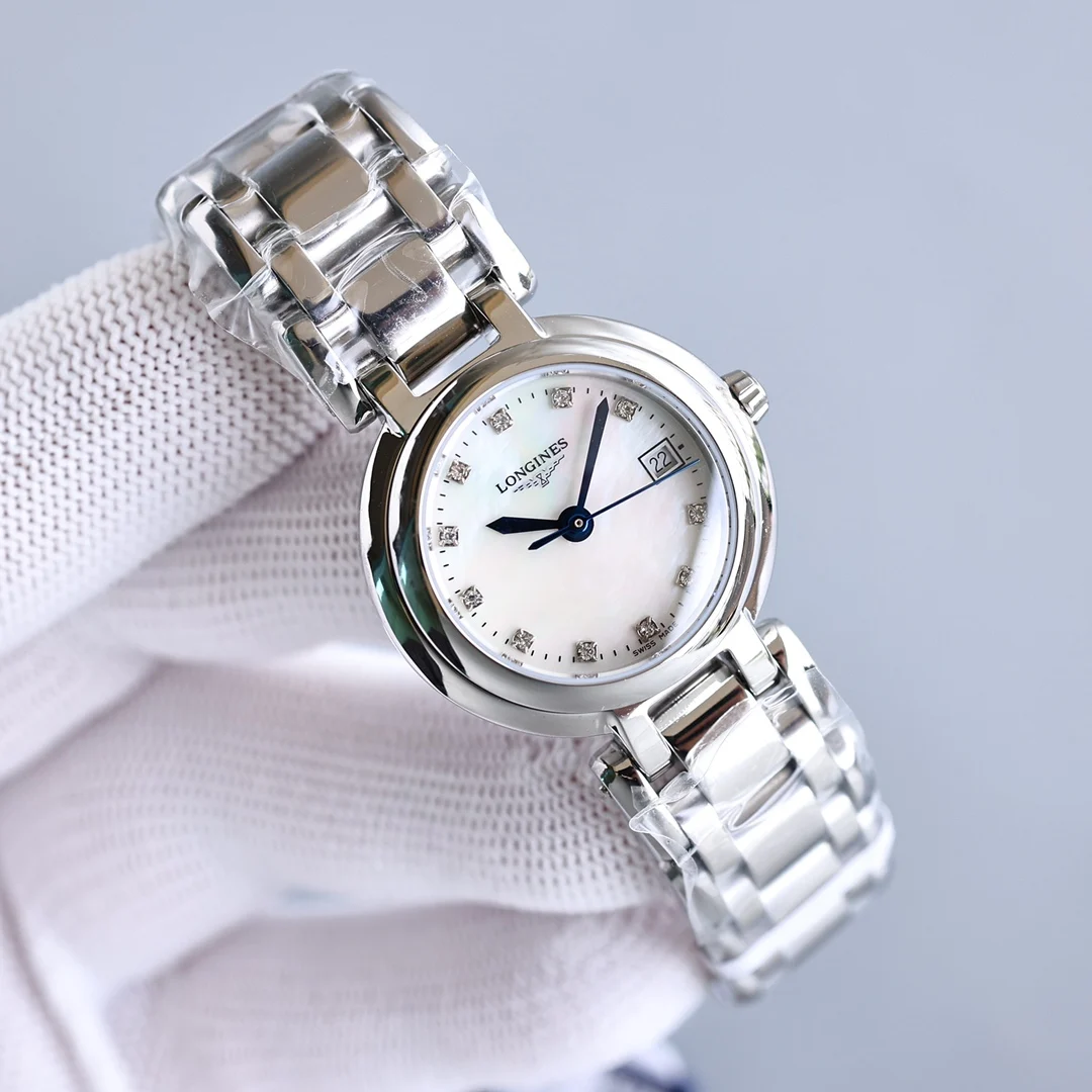 Longines Blue Dial 26.5mm — photographed off the sweep