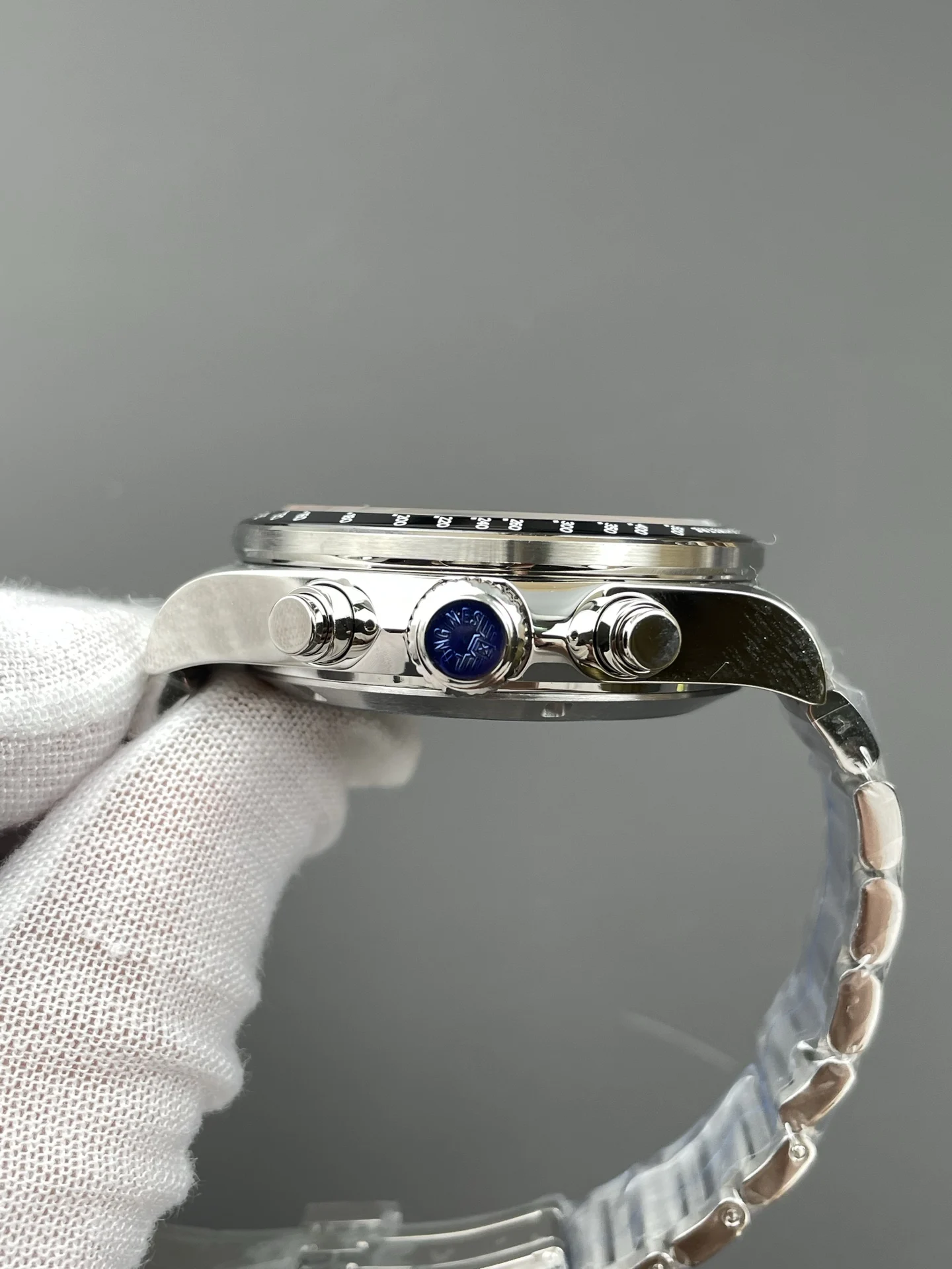 Longines Conquest 42mm — photographed off the sweep