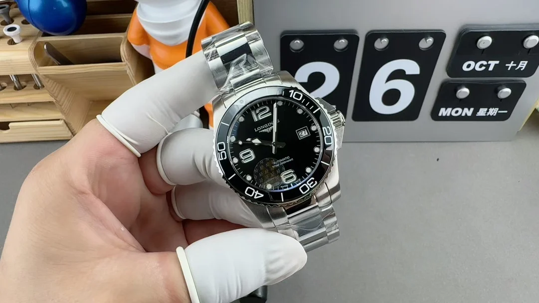 Longines Conquest Black Dial 41mm