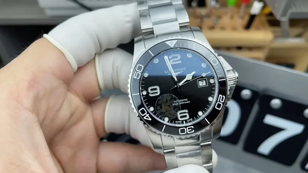 Longines Conquest Black Dial 41mm