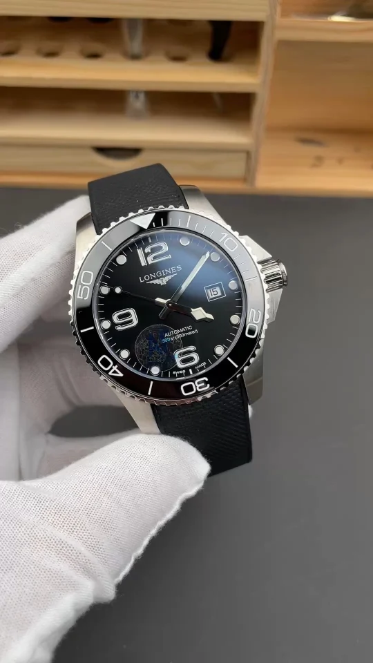 Longines Conquest Black Dial 43mm