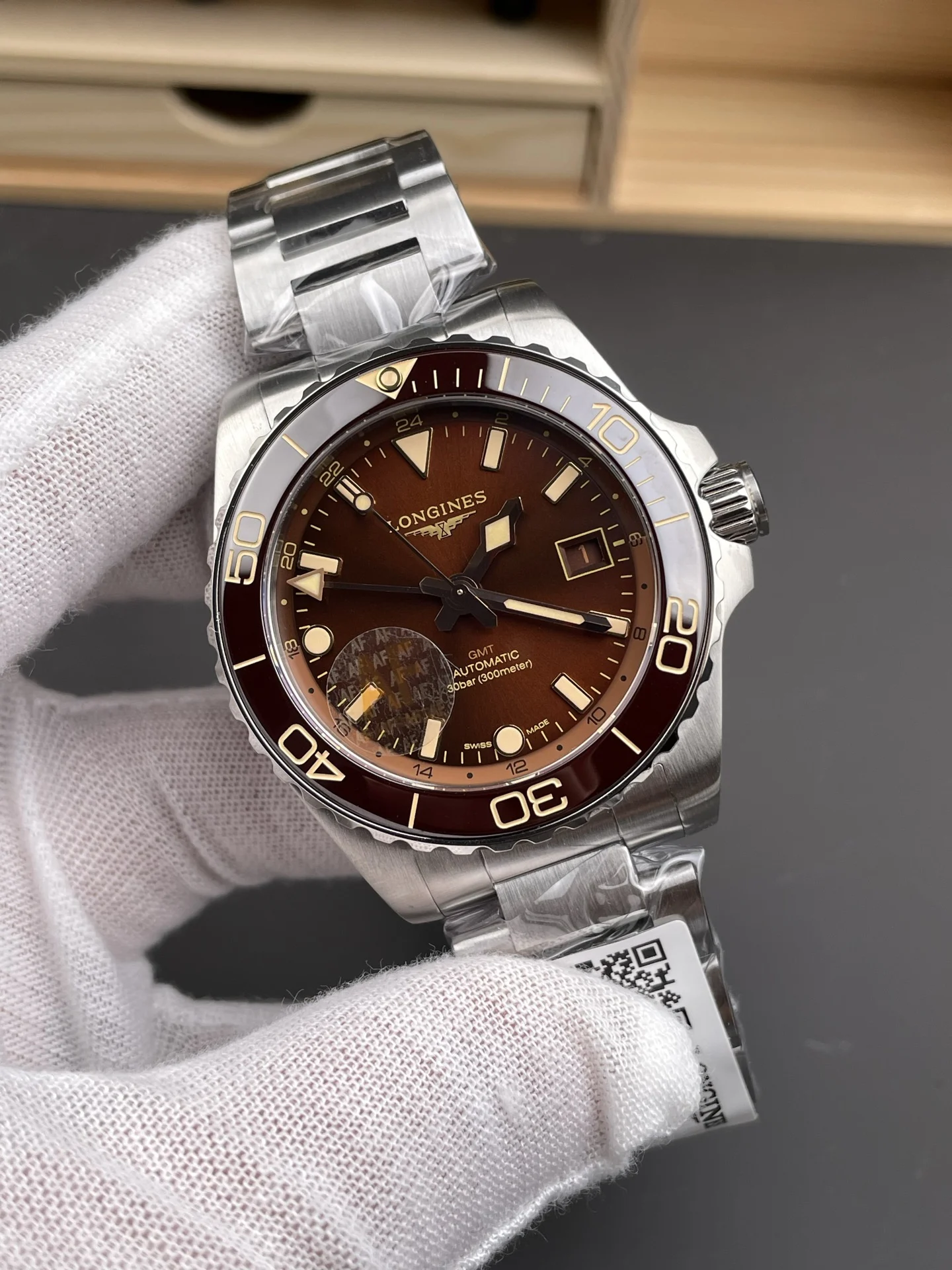 Longines Conquest Brown Dial