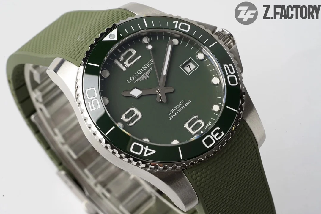 Longines Conquest Ceramic — photographed off the sweep