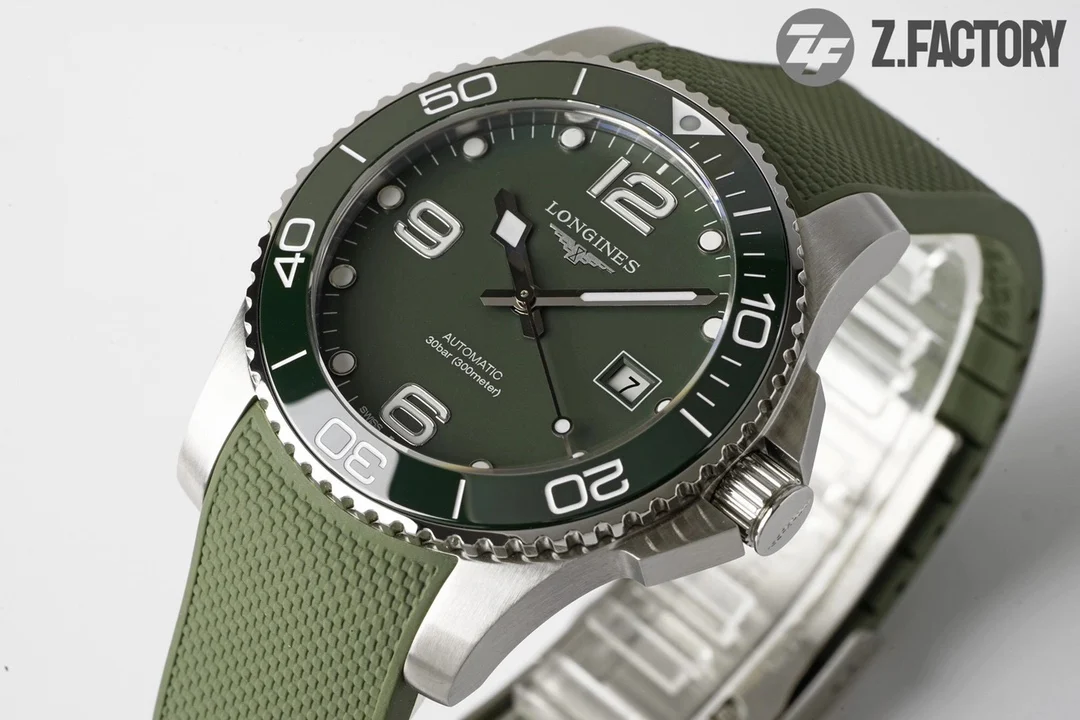 Longines Conquest Ceramic — photographed off the sweep