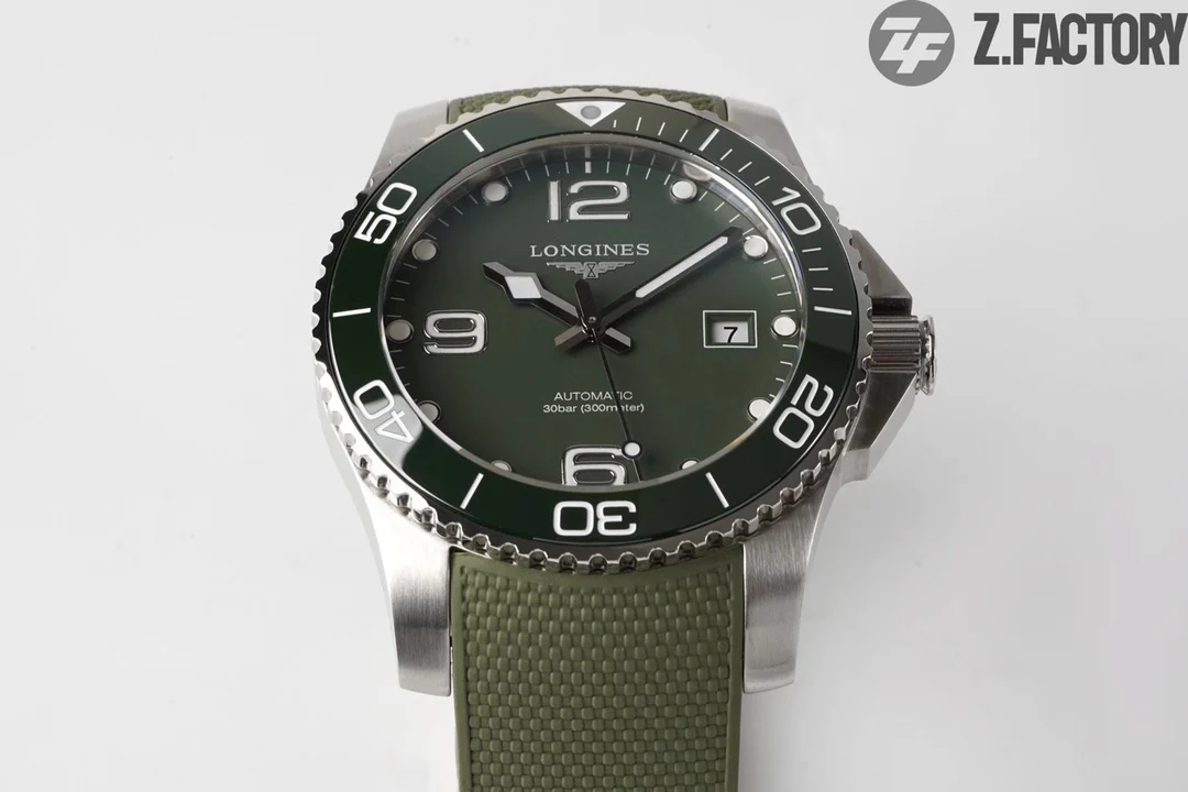 Longines Conquest Ceramic — photographed off the sweep
