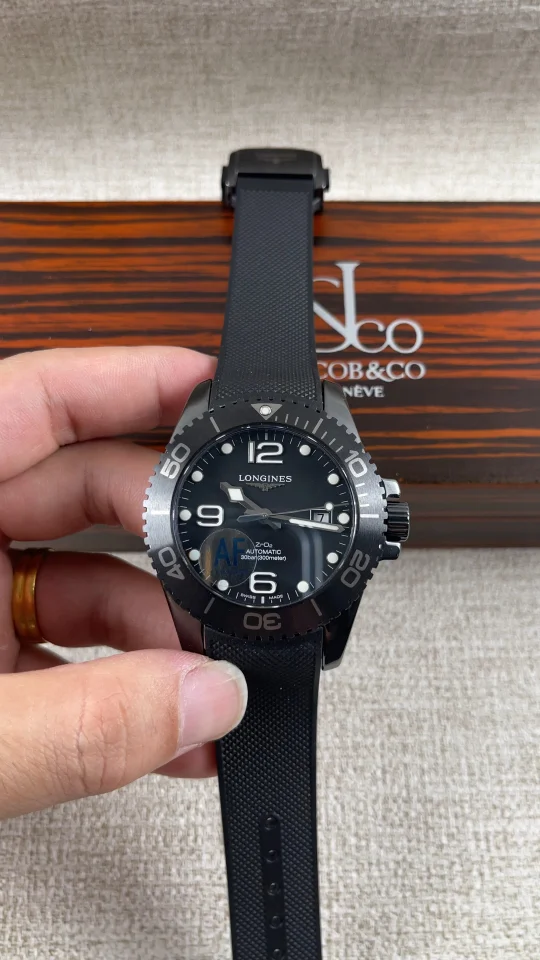 Longines Conquest Ceramic Black Dial