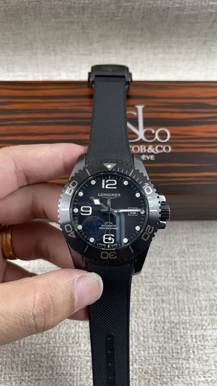 Longines Conquest Ceramic Black Dial