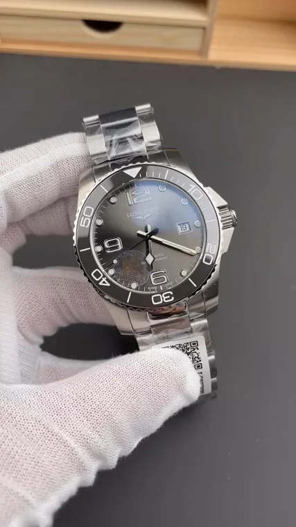Longines Conquest Grey Dial 41mm
